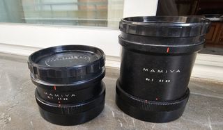 Anillos extensiones cámara fotos Mamiya