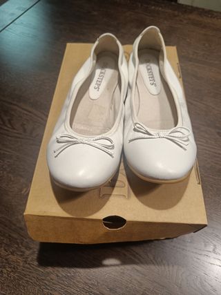 Ballerine bianche Docksteps