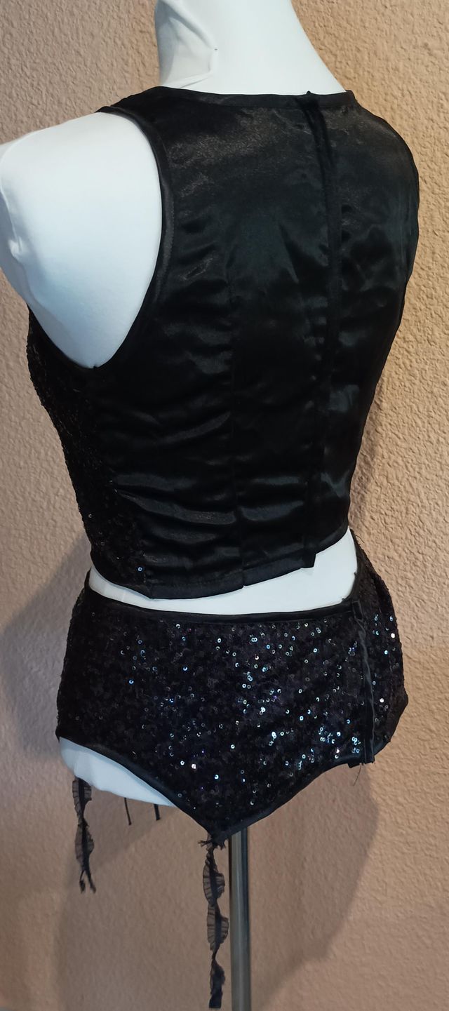 13-Disfraz Conjunto Cabaret