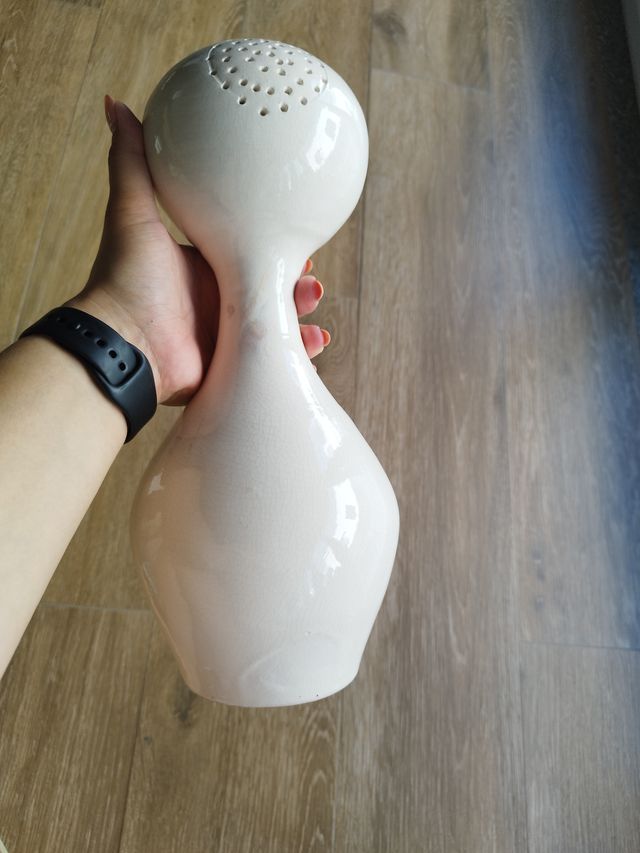 Regador de barro branco - Artesanato