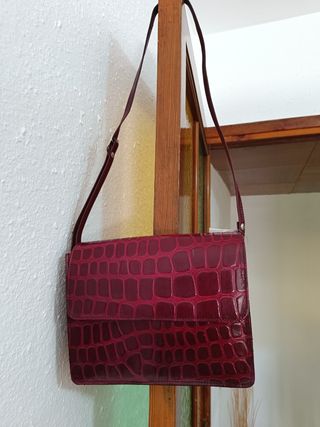 Bolso granate 
