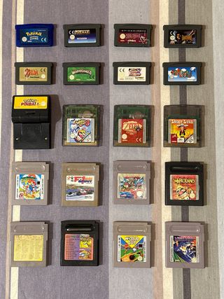 Colección - Juegos Game Boy Color Advance