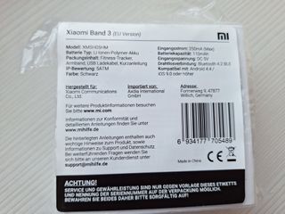 RELOJ PULSERA ACTIVIDAD XIAOMI BAND 3