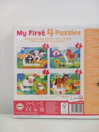 Puzzles progresivos infantiles