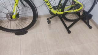 Rodillo entrenamiento bicicleta 