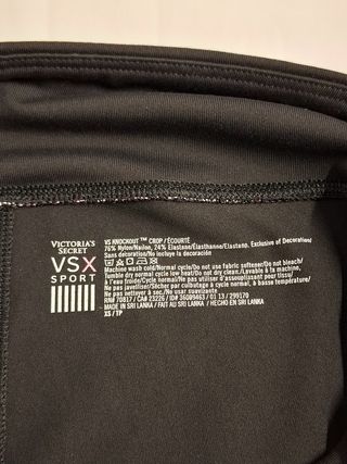 LEGGINS Capri de Victoria's VSX  Talla XS