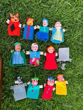 Marionetas infantiles 3 lotes