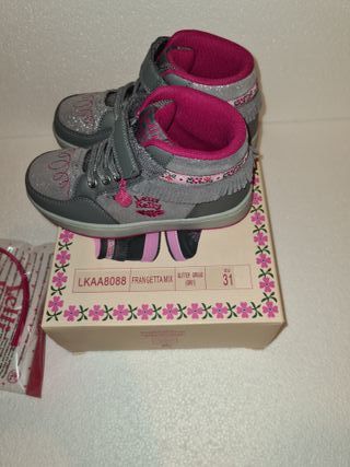 Scarpe Lelli Kelly Glitter Grigio TG 31