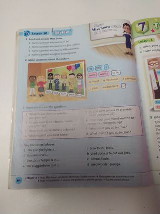 Libro ingles 4 primaria