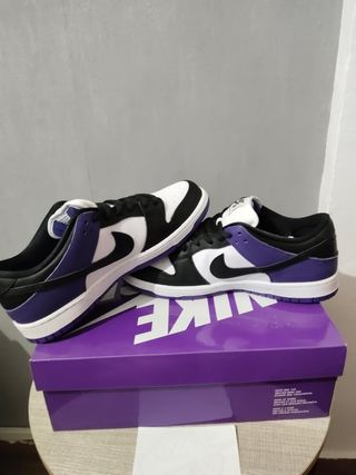 Nike Sb Court Purple Black