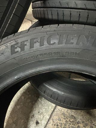 Ruedas goodyear efficient grip 215-55R18 95H.