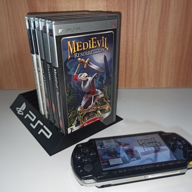 Organizador de videojuegos PSP