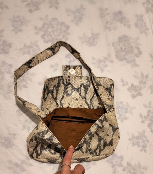 Borsetta simil pitone