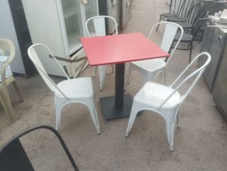 Mesa con sillas comedor interior bar 642 46 25 78