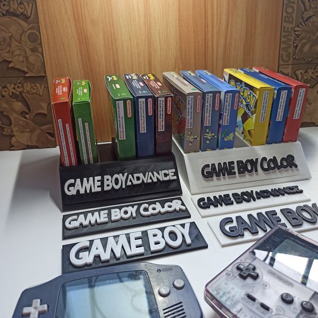 Organizador videojuegos Game Boy + Color + Advance