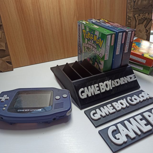 Organizador videojuegos Game Boy + Color + Advance
