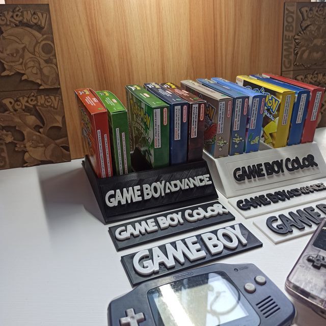 Organizador videojuegos Game Boy + Color + Advance