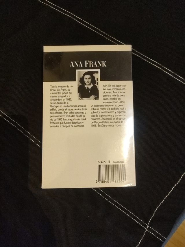 Libro: Diario de Ana Frank