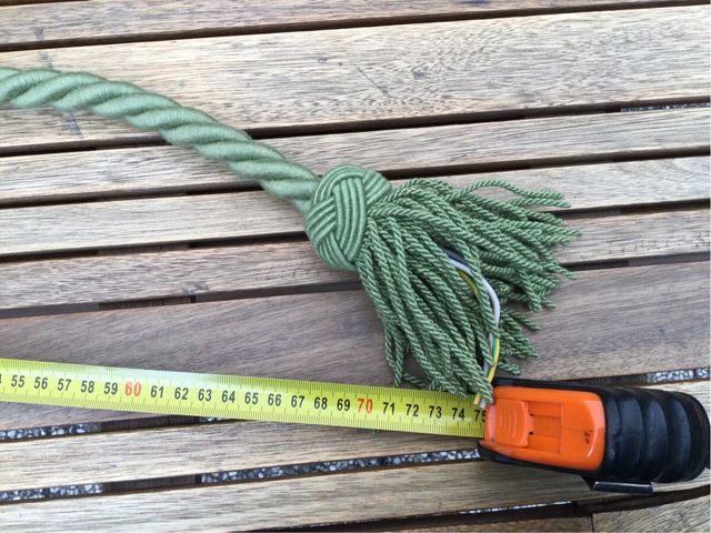 Cordone porta lampada country