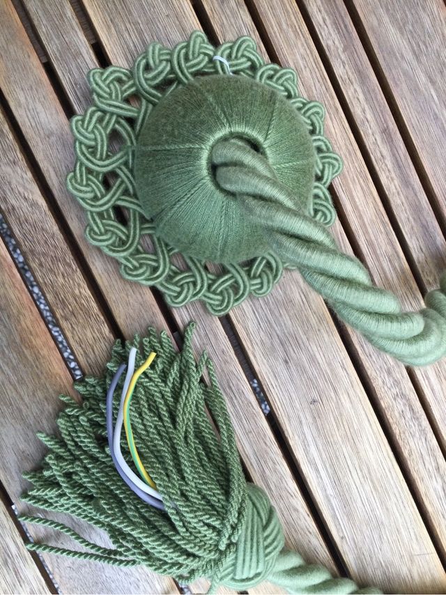 Cordone porta lampada country