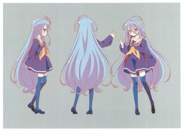 Cosplay Shiro (No Game No Life)