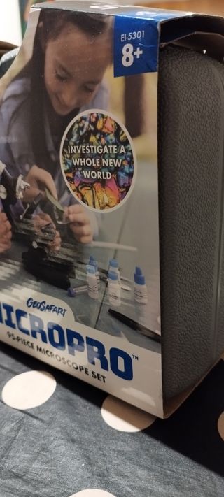 Micropro 95 piezas maletín microscopio