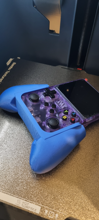 Grip y agarre para videoconsola R36S MODELO B