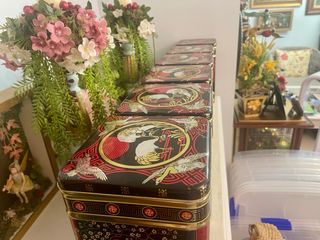 Cajas de Té procedentes de tienda