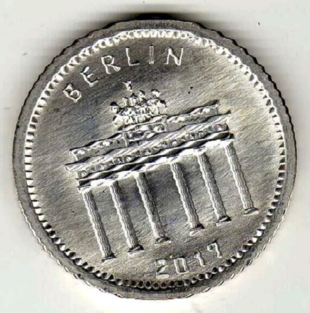 1/16 onza de plata 2017 Berlín