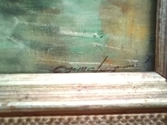 2 cuadros con esmaltes marineros