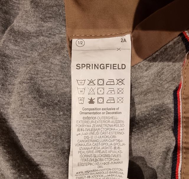 SPRINGFIELD Chaqueta Bomber Hombre