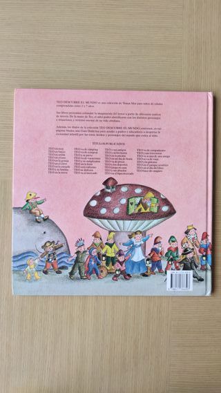 Pack 4 libros infantiles TEO