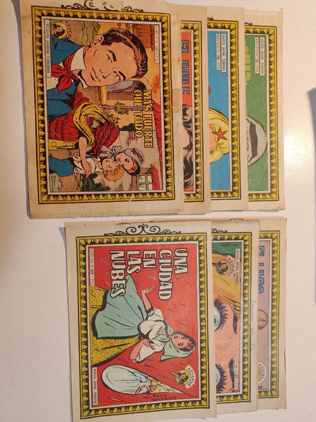 Lote comic antiguos años 50