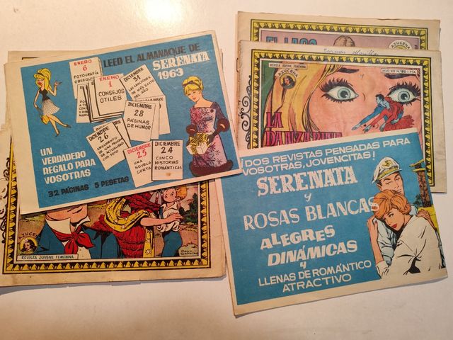 Lote comic antiguos años 50