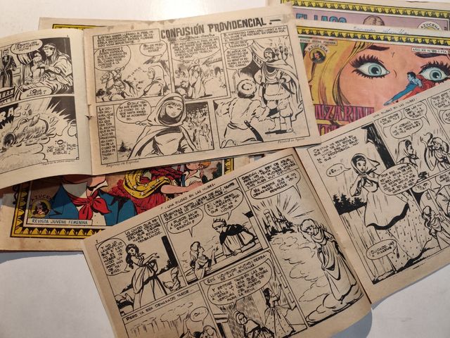 Lote comic antiguos años 50