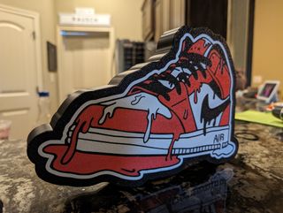 LAMPARA LIGHTBOX LED NIKE AIR JORDAN