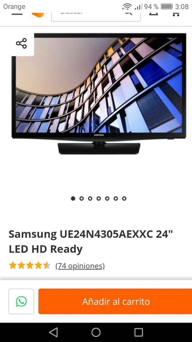 Tv Samsung 24 LED HD ready