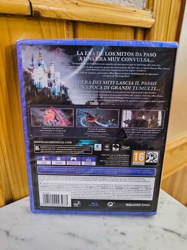 The DioField Chronicle, ps4, precintado