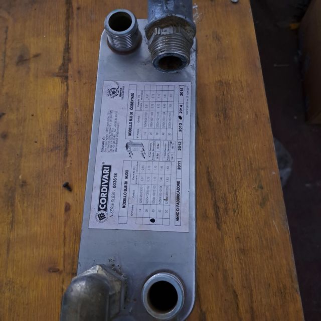 Scambiatore a piastrelle cordivari