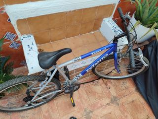 Bicicleta montaña azul 18 marchas