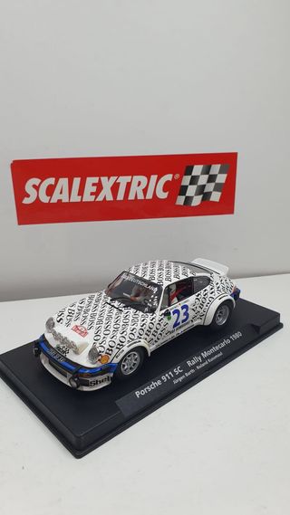 Scalextric porsche 911sc rally Montecarlo