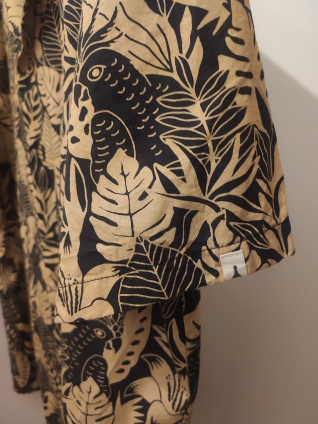 Camisa estampada manga corta Tiwel