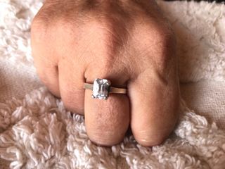 Dos anillos de plata de 925