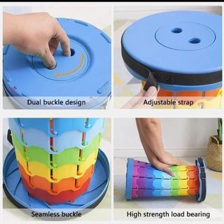 Taburete plegable portátil a estrenar