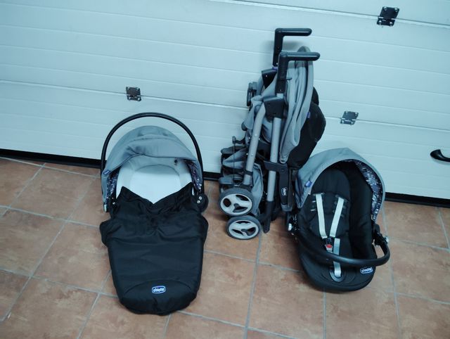 Carrito bebe 3 piezas Chicco 