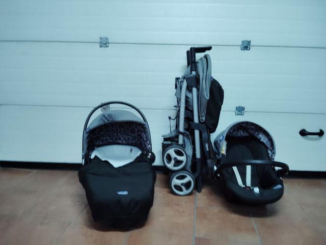 Carrito bebe 3 piezas Chicco 