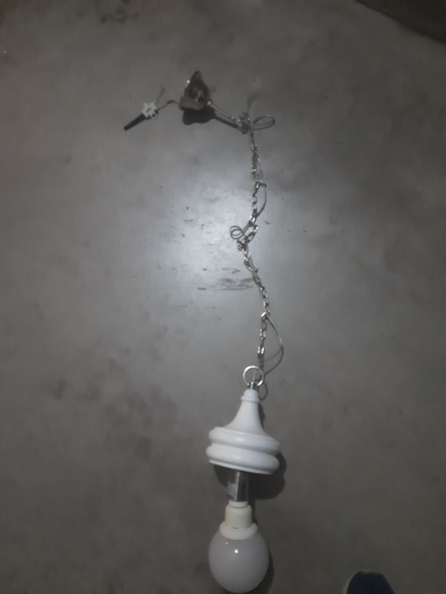 Lámpara de techo de madera