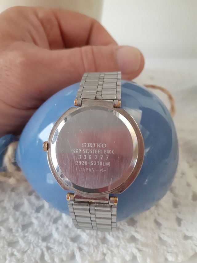 Seiko SGP ST steel back