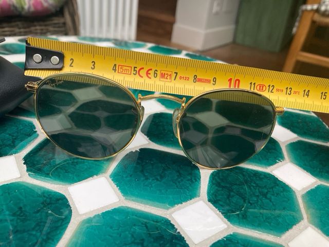 Gafas de sol Ray Ban metálicas redondas unisex