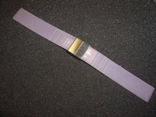 Correa reloj 18 mm silicona color lavanda